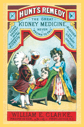 1889 - Hunt's Kidney Remedy