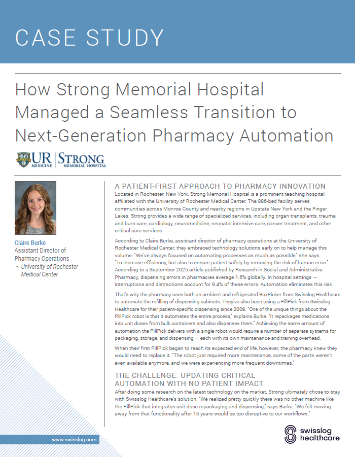 Swisslog Healthcare CS