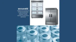 accucold cold storage and vials
