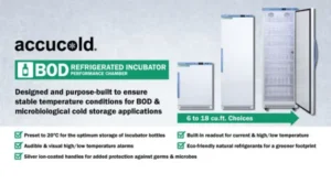 accucold BOD refrigerated incubator