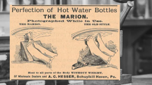 Vintage A. C. Hesser Ad (ca. 1892): A vintage A. C. Hesser The Marion Ad from The Druggists Circular and Chemical Gazette