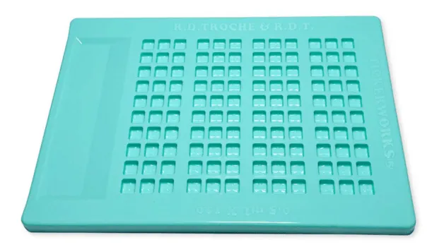Now Available: TICKERWORKS’ Latest Art in Compounding – RDT & Troche Mold 0.5mL x 120