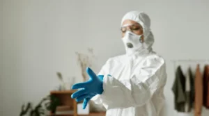 PPE; Cleanroom; Gloves; Mask; Sterile
