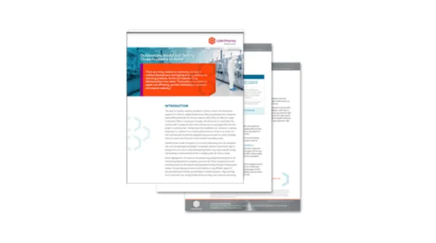 Whitepaper: Outsourcing Analytical Testing: Three Problems to Avoid