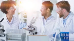 Lab; PPE; Analytical Testing; Testing; Microscope
