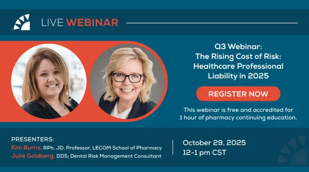 LIVE WEBINAR | The Rising Cost of Risk: Healthcare Professional Liability in 2025