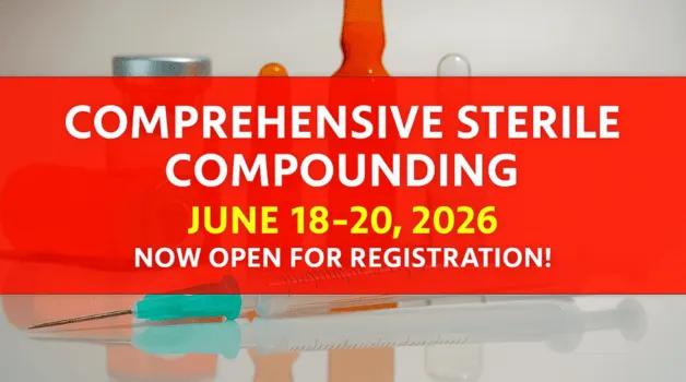 Comprehensive Sterile Compounding Certificate Program