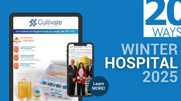 Parasol Medical | Our Solutions are Designed to Help You Comply with USP <797>