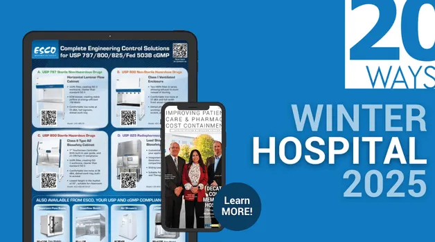 ESCO | Complete Engineering Control Solutions for USP 797/800/825/Fed 503B cGMP 