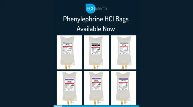 Phenylephrine HCl Bags Available Now!