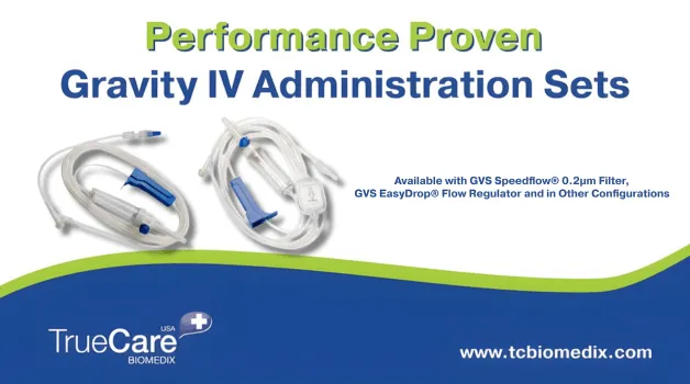 Performance Proven Gravity IV Administration Sets