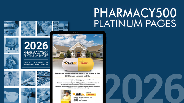 SDS Rx | Advancing Medication Delivery to the Power of Two. SDS Rx now powered by DHL.