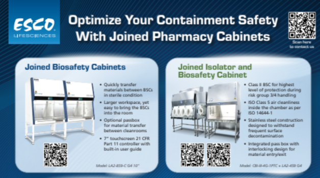 Optimize Your Containment Safety With Joined Pharmacy Cabinets