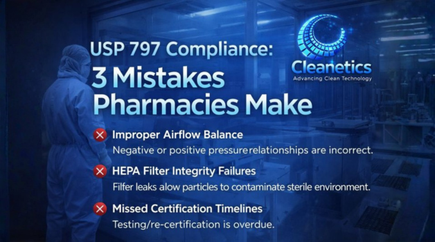 USP 797 Compliance: 3 Mistakes Pharmacies Make