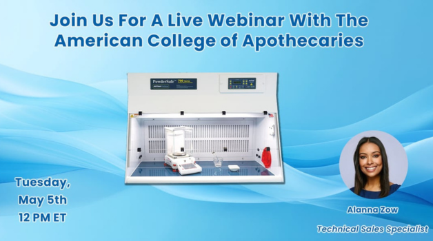 WEBINAR | USP <795> & <800>: Powder Containment Solutions with AirClean Systems