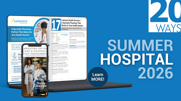 Lumicera Health Services | A Specialty Pharmacy That Works for Your Health System