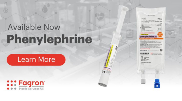 AVAILABLE NOW: Phenylephrine HCI Critical Care Solutions