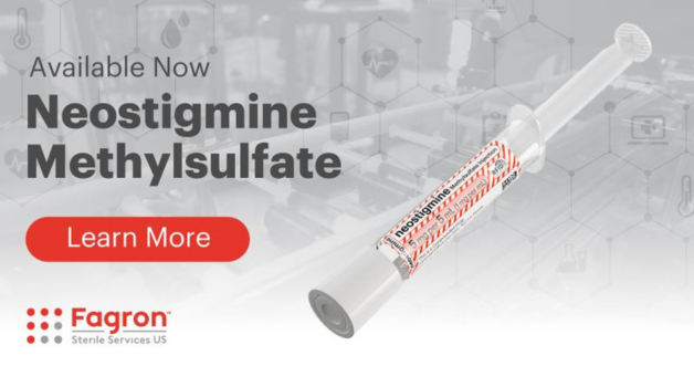 AVAILABLE NOW: Neostigmine Methylsulfate Syringes!