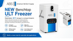 Introducing the New ABS Benchtop ULT Freezer!