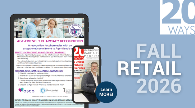 ASCP | Age-Friendly Pharmacy Recognition