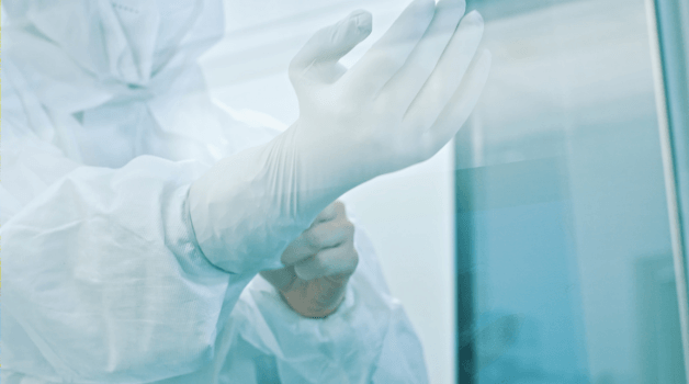 Should Personnel Sanitize Their Gloves During a Media Fill Test?
