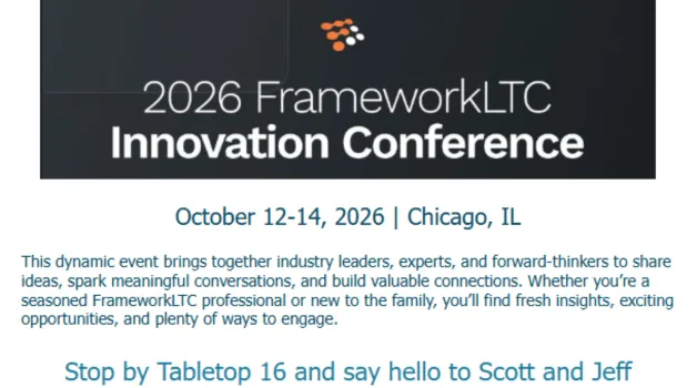 Connect with the Veridikal Team at the FrameworkLTC IC26 in Chicago, IL