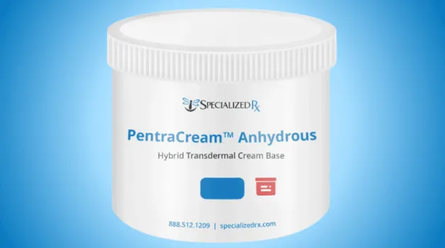 SpecializedRx’s NEW Hybrid Transdermal Cream Base, PentraCream™ Anhydrous, is Available Online!
