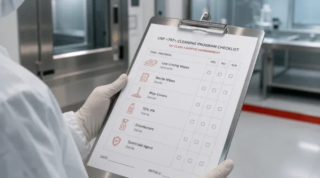 What Cleaning Supplies Are Required for USP <797> Compliance?