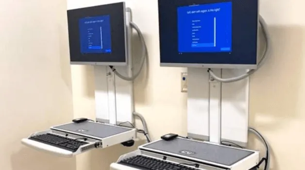 Product Spotlight: AccessMount VT Series Low-Profile Workstations