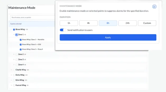 SoniCloud: Bulk Maintenance Mode