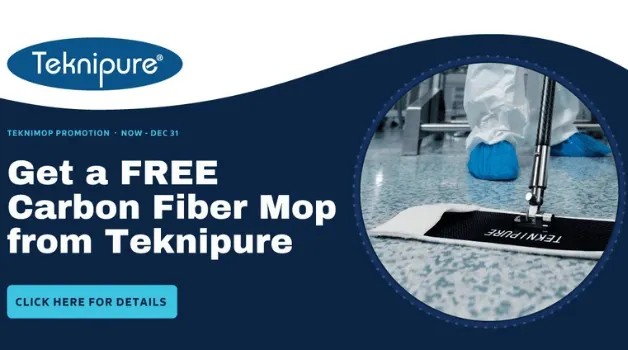 Get a FREE Carbon Fiber Mop from Teknipure